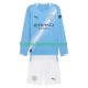 Günstige Fußball Trikotsatz Manchester City Kinder Heimtrikot 2025-2026 Langarm