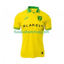 Günstige Fußball Trikotsatz Norwich City Herren Heimtrikot 2025-2026 Kurzarm
