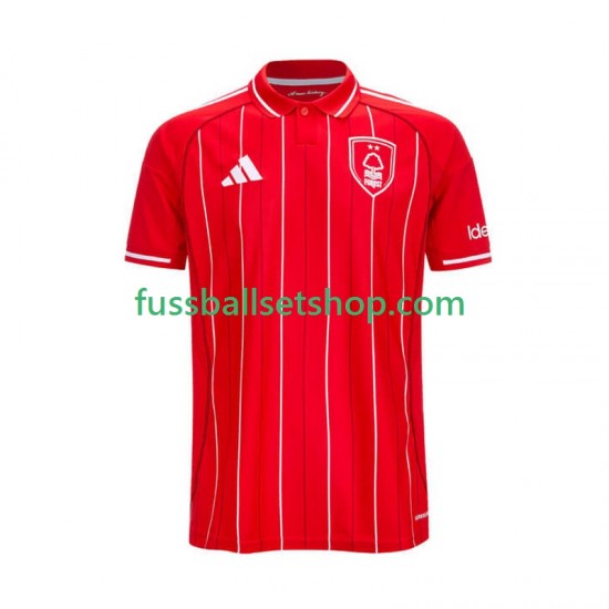 Günstige Fußball Trikotsatz Nottingham Forest Herren Heimtrikot 2025-2026 Kurzarm