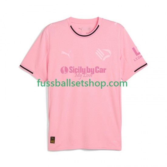 Günstige Fußball Trikotsatz Palermo Herren Heimtrikot 2024-2025 Kurzarm