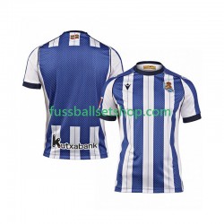 Günstige Fußball Trikotsatz Real Sociedad Herren Heimtrikot 2025-2026 Kurzarm