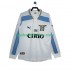 Günstige Fußball Trikotsatz Lazio Rom 2000 Retro Herren Auswärtstrikot 1999 Langarm