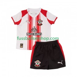 Günstige Fußball Trikotsatz Southampton Kinder Heimtrikot 2025-2026 Kurzarm