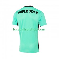 Günstige Fußball Trikotsatz Sporting CP Herren Ausweichtrikot 2025-2026 Kurzarm