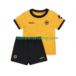 Günstige Fußball Trikotsatz Wolverhampton Wanderers Kinder Heimtrikot 2025-2026 Kurzarm