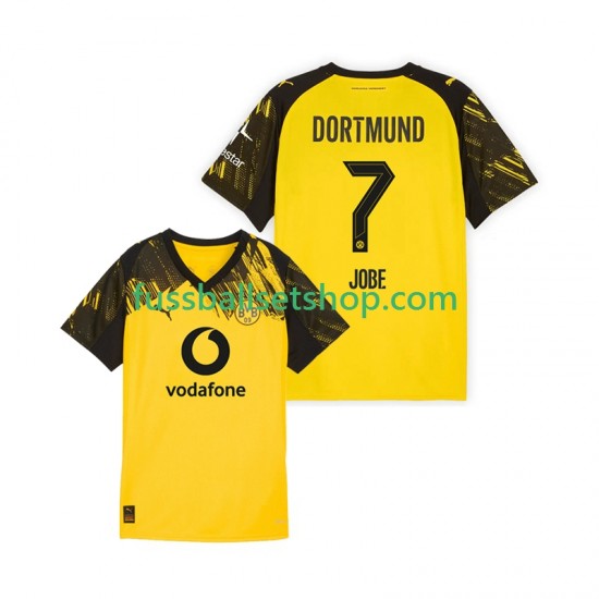 Günstige Fußball Trikotsatz Borussia Dortmund Jobe Bellingham 7 Herren Heimtrikot 2025-2026 Kurzarm