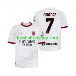 Günstige Fußball Trikotsatz AC Mailand Gimenez 7 Herren Auswärtstrikot 2026-2027 Kurzarm