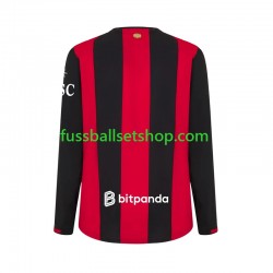 Günstige Fußball Trikotsatz AC Mailand Herren Heimtrikot 2026-2027 Langarm
