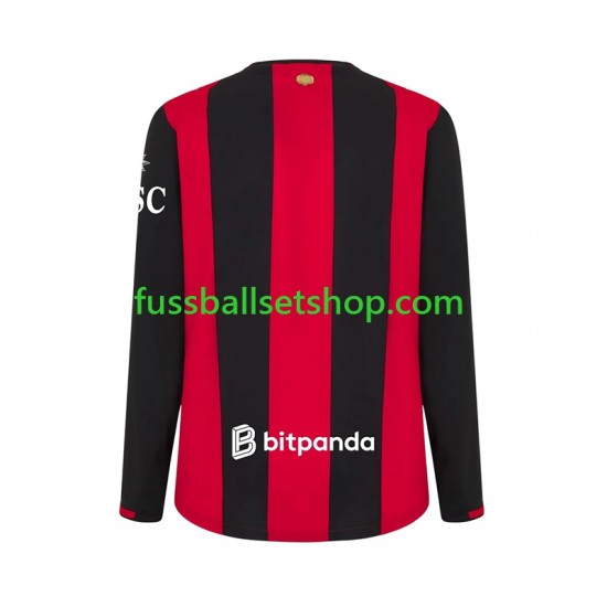 Günstige Fußball Trikotsatz AC Mailand Herren Heimtrikot 2026-2027 Langarm