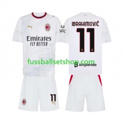 Günstige Fußball Trikotsatz AC Mailand Ibrahimovic 11 Kinder Auswärtstrikot 2026-2027 Kurzarm