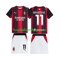 Günstige Fußball Trikotsatz AC Mailand Ibrahimovic 11 Kinder Heimtrikot 2026-2027 Kurzarm