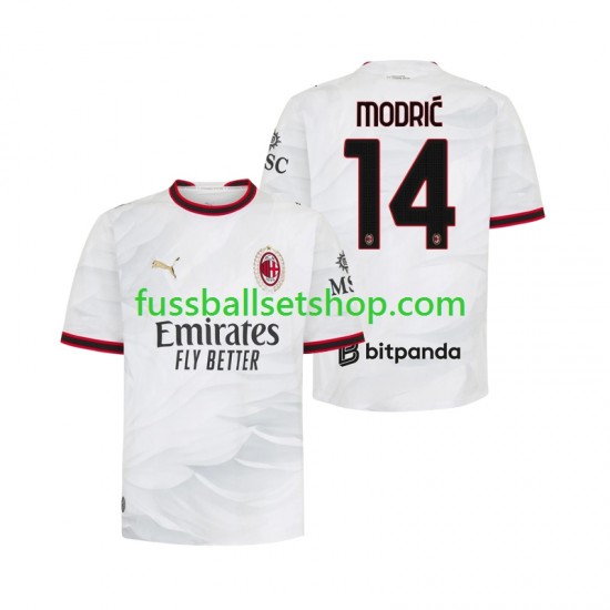 Günstige Fußball Trikotsatz AC Mailand Modrić Luka 14 Herren Auswärtstrikot 2026-2027 Kurzarm Günstige Fußball Trikotsatz AC Mailand Modrić Luka 14 Herren Auswärtstrikot 2026-2027 Kurzarm