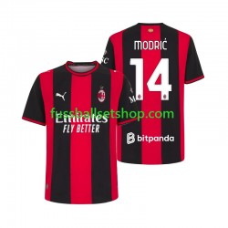Günstige Fußball Trikotsatz AC Mailand Modrić Luka 14 Herren Heimtrikot 2026-2027 Kurzarm