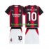 Günstige Fußball Trikotsatz AC Mailand Rafael Leao 10 Kinder Heimtrikot 2026-2027 Kurzarm