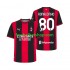 Günstige Fußball Trikotsatz AC Mailand Ronaldinho 80 Herren Heimtrikot 2026-2027 Kurzarm