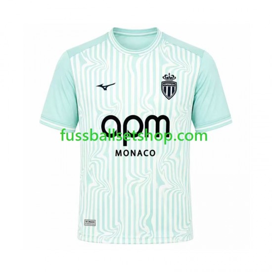 Günstige Fußball Trikotsatz AS Monaco Herren Ausweichtrikot 2026-2027 Kurzarm