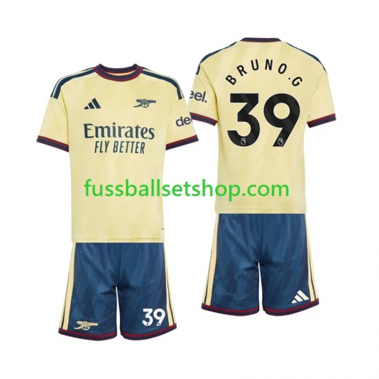 Günstige Fußball Trikotsatz Arsenal Bruno Guimaraes 39 Kinder Ausweichtrikot 2026-2027 Kurzarm