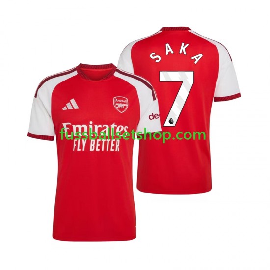Günstige Fußball Trikotsatz Arsenal Bukayo Saka 7 Herren Heimtrikot 2026-2027 Kurzarm Günstige Fußball Trikotsatz Arsenal Bukayo Saka 7 Herren Heimtrikot 2026-2027 Kurzarm