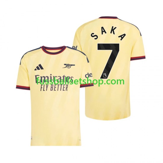 Günstige Fußball Trikotsatz Arsenal Bukayo Saka 7 Herren Ausweichtrikot 2026-2027 Kurzarm