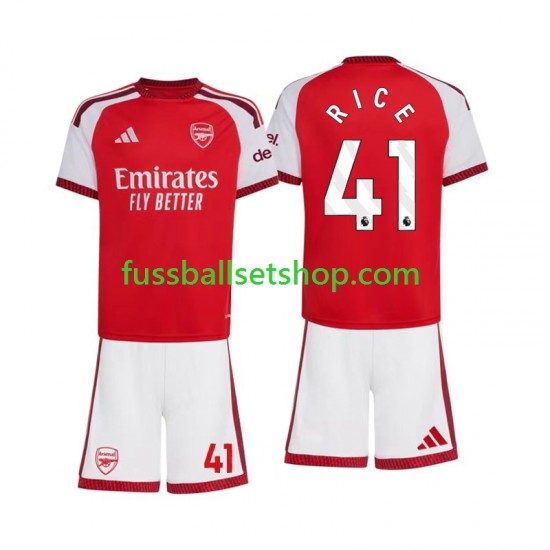 Günstige Fußball Trikotsatz Arsenal Declan Rice 41 Kinder Heimtrikot 2026-2027 Kurzarm Günstige Fußball Trikotsatz Arsenal Declan Rice 41 Kinder Heimtrikot 2026-2027 Kurzarm