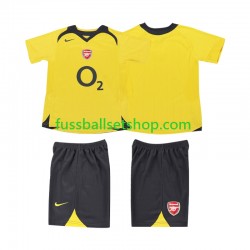Günstige Fußball Trikotsatz Arsenal 2005 Retro Kinder Auswärtstrikot 2006 Kurzarm