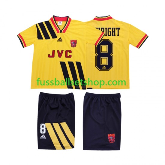 Günstige Fußball Trikotsatz Arsenal WRIGHT 8 1993 Retro Kinder Auswärtstrikot 1994 Kurzarm Günstige Fußball Trikotsatz Arsenal WRIGHT 8 1993 Retro Kinder Auswärtstrikot 1994 Kurzarm