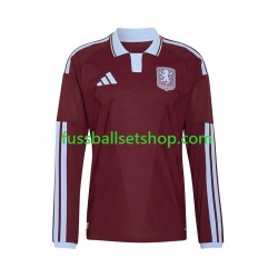 Günstige Fußball Trikotsatz Aston Villa Herren Heimtrikot 2026-2027 Langarm