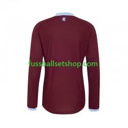 Günstige Fußball Trikotsatz Aston Villa Herren Heimtrikot 2026-2027 Langarm