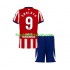 Günstige Fußball Trikotsatz Atlético Madrid Alexander Sorloth 9 Kinder Heimtrikot 2026-2027 Kurzarm