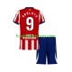 Günstige Fußball Trikotsatz Atlético Madrid Alexander Sorloth 9 Kinder Heimtrikot 2026-2027 Kurzarm