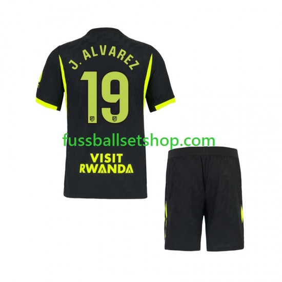 Günstige Fußball Trikotsatz Atlético Madrid Julian Alvarez 19 Kinder Auswärtstrikot 2026-2027 Kurzarm Günstige Fußball Trikotsatz Atlético Madrid Julian Alvarez 19 Kinder Auswärtstrikot 2026-2027 Kurzarm