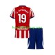 Günstige Fußball Trikotsatz Atlético Madrid Julian Alvarez 19 Kinder Heimtrikot 2026-2027 Kurzarm Günstige Fußball Trikotsatz Atlético Madrid Julian Alvarez 19 Kinder Heimtrikot 2026-2027 Kurzarm