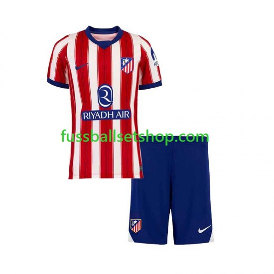 Günstige Fußball Trikotsatz Atlético Madrid Kinder Heimtrikot 2026-2027 Kurzarm