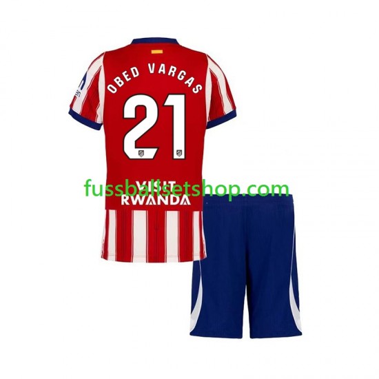 Günstige Fußball Trikotsatz Atlético Madrid Obed Vargas 21 Kinder Heimtrikot 2026-2027 Kurzarm Günstige Fußball Trikotsatz Atlético Madrid Obed Vargas 21 Kinder Heimtrikot 2026-2027 Kurzarm