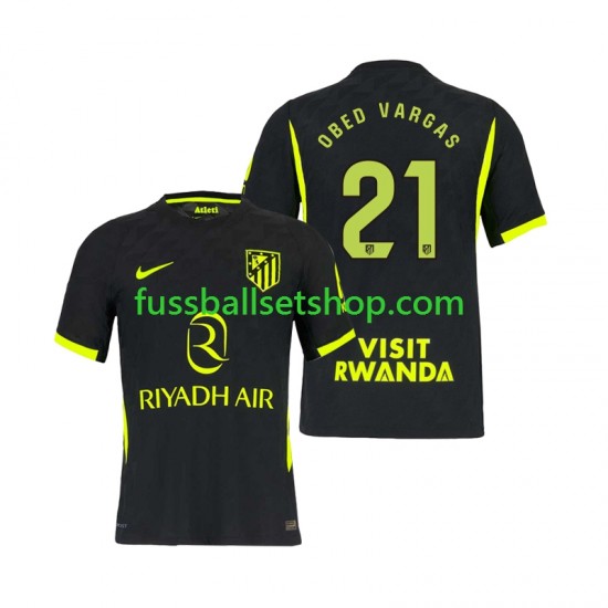Günstige Fußball Trikotsatz Atlético Madrid Obed Vargas 21 Herren Auswärtstrikot 2026-2027 Kurzarm Günstige Fußball Trikotsatz Atlético Madrid Obed Vargas 21 Herren Auswärtstrikot 2026-2027 Kurzarm