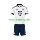 Günstige Fußball Trikotsatz FC Bayern München Kinder Auswärtstrikot 2026-2027 Kurzarm