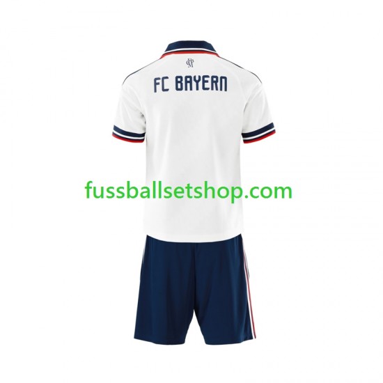 Günstige Fußball Trikotsatz FC Bayern München Kinder Auswärtstrikot 2026-2027 Kurzarm
