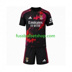 Günstige Fußball Trikotsatz Benfica Kinder Ausweichtrikot 2026-2027 Kurzarm
