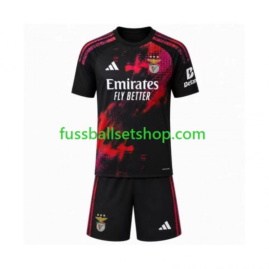 Günstige Fußball Trikotsatz Benfica Kinder Ausweichtrikot 2026-2027 Kurzarm