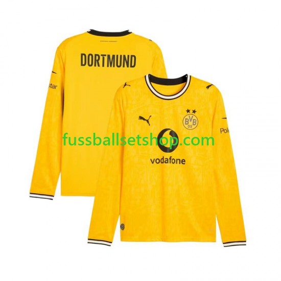 Günstige Fußball Trikotsatz Borussia Dortmund Herren Heimtrikot 2026-2027 Langarm Günstige Fußball Trikotsatz Borussia Dortmund Herren Heimtrikot 2026-2027 Langarm