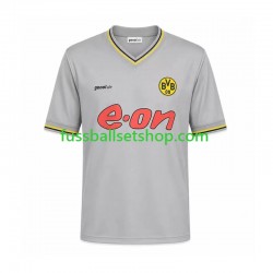 Günstige Fußball Trikotsatz Borussia Dortmund Retro Herren Auswärtstrikot 2002 Kurzarm