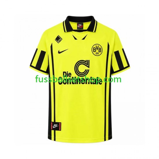 Günstige Fußball Trikotsatz Borussia Dortmund 1996 Retro Herren Heimtrikot Kurzarm Günstige Fußball Trikotsatz Borussia Dortmund 1996 Retro Herren Heimtrikot Kurzarm