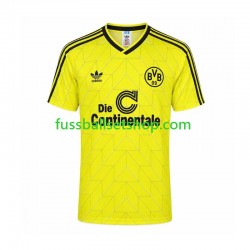 Günstige Fußball Trikotsatz Borussia Dortmund Retro Herren Heimtrikot 1998 Kurzarm