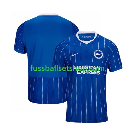 Günstige Fußball Trikotsatz Brighton Hove Albion Herren Heimtrikot 2026-2027 Kurzarm