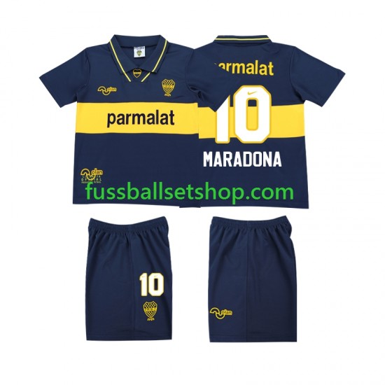 Günstige Fußball Trikotsatz Boca Juniors MARADONA 10 1993 1995 Retro Kinder Heimtrikot Kurzarm Günstige Fußball Trikotsatz Boca Juniors MARADONA 10 1993 1995 Retro Kinder Heimtrikot Kurzarm