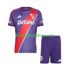 Günstige Fußball Trikotsatz River Plate Kinder Ausweichtrikot 2026-2027 Kurzarm