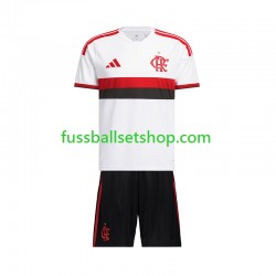 Günstige Fußball Trikotsatz CR Flamengo Kinder Auswärtstrikot 2026-2027 Kurzarm