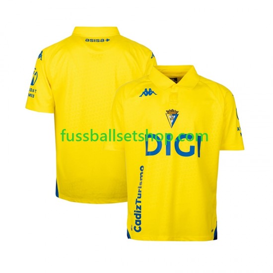 Günstige Fußball Trikotsatz Cádiz CF Herren Heimtrikot 2026-2027 Kurzarm Günstige Fußball Trikotsatz Cádiz CF Herren Heimtrikot 2026-2027 Kurzarm