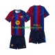 Günstige Fußball Trikotsatz FC Barcelona Kinder Heimtrikot 2026-2027 Kurzarm