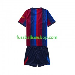 Günstige Fußball Trikotsatz FC Barcelona Kinder Heimtrikot 2026-2027 Kurzarm